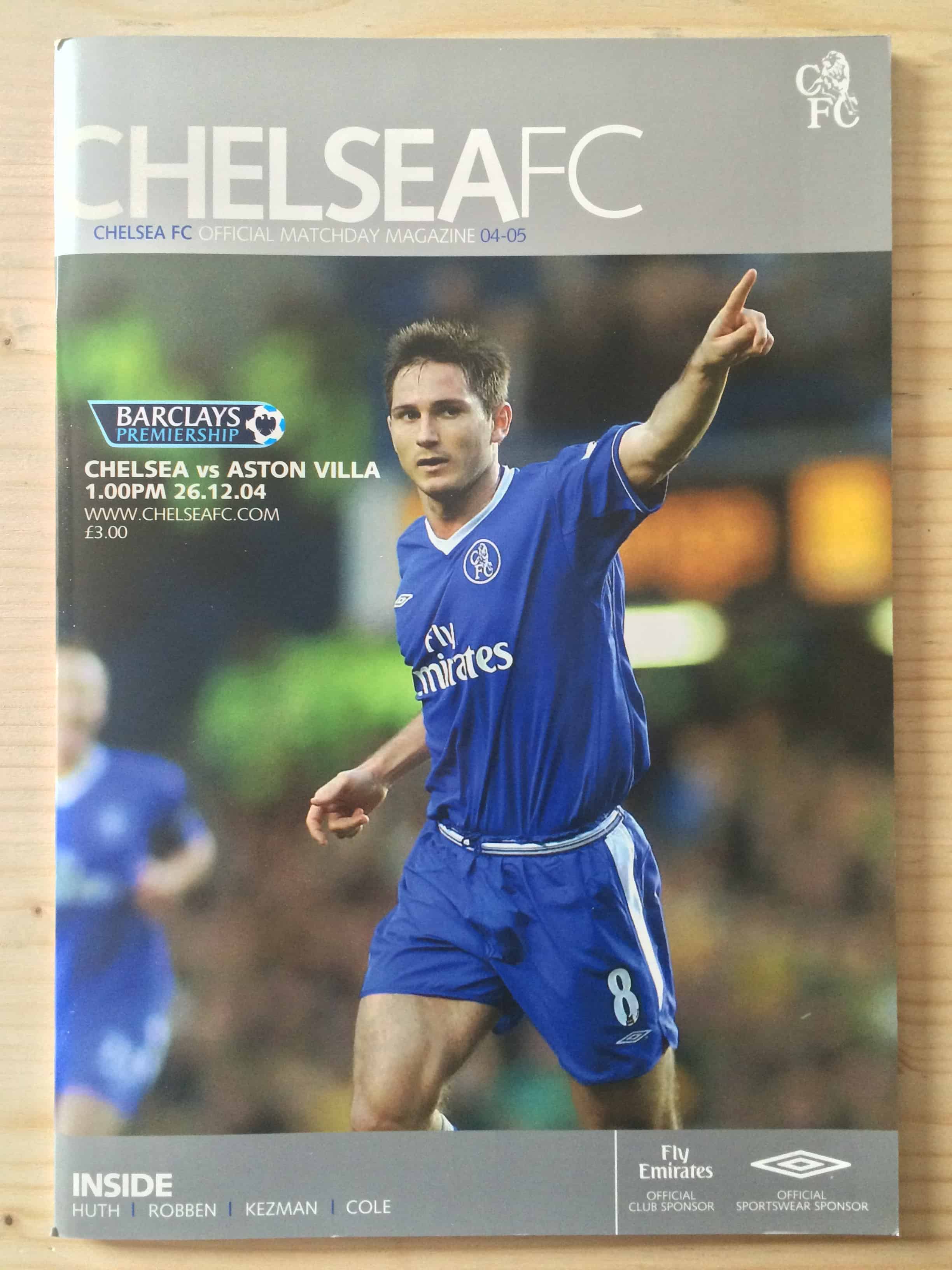 Chelsea FC v Aston Villa FC